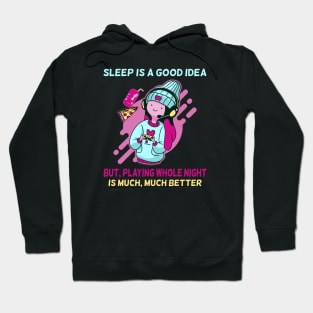 Funny gamer girl for gamerlife e girls Hoodie